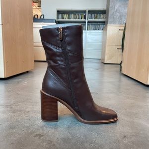 franco sarto brown booties